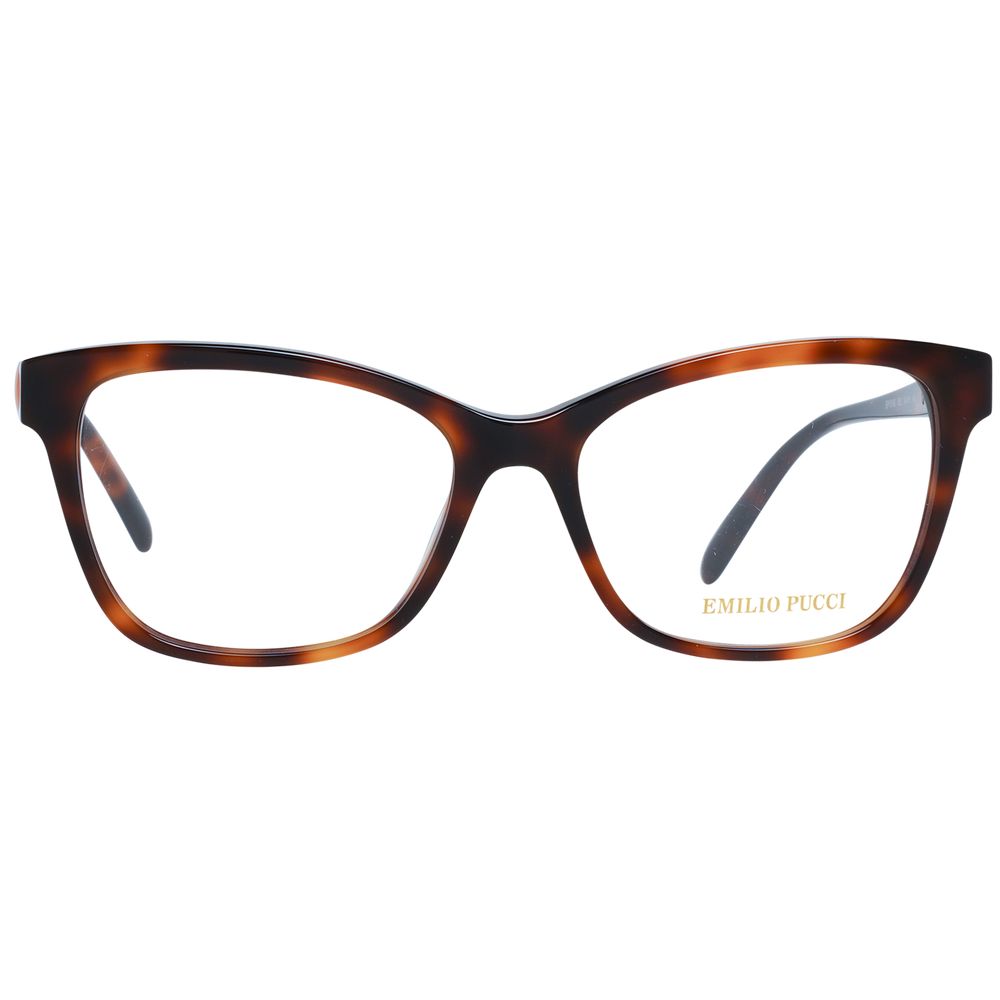 Emilio Pucci Brown Women Optical Frames - Stylish, trendy, and elegant eyewear for fashion-forward women
