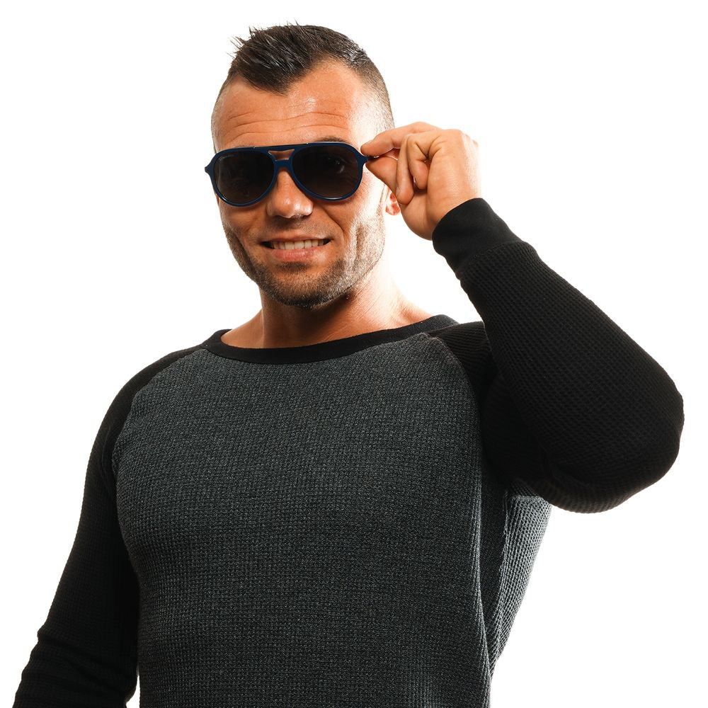 Longines Blue Men Sunglasses with 59mm width and 100% UVA & UVB Protection