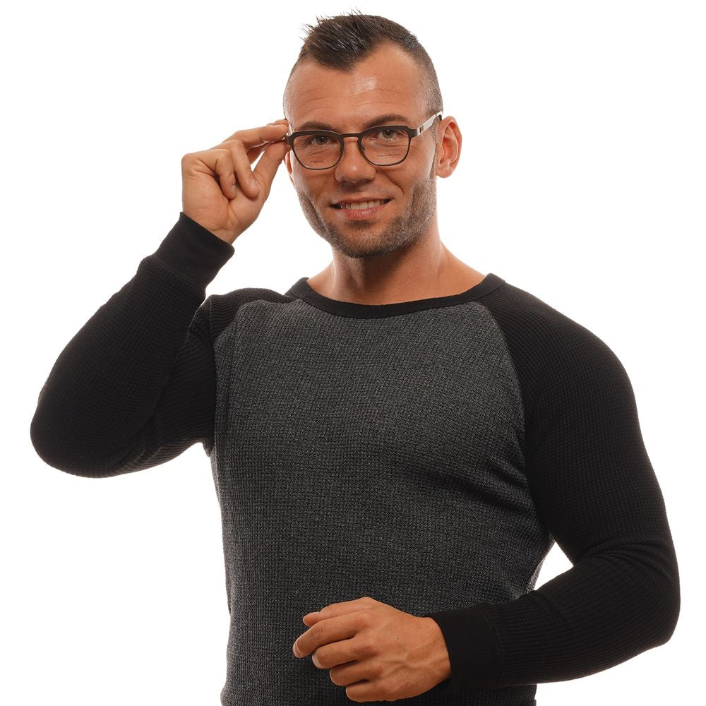 Men's bronze optical frames with 49-20-140 size and branded case included