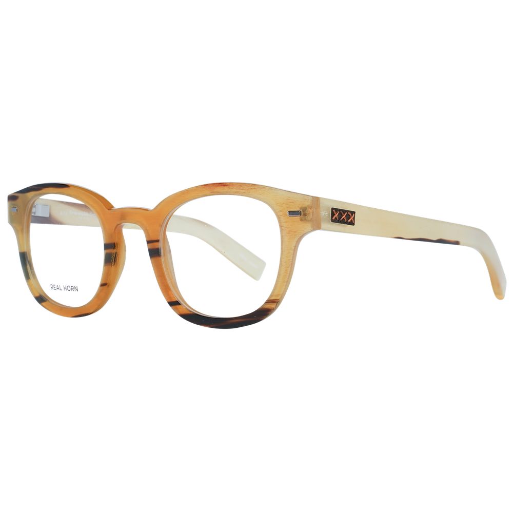 Ermenegildo Zegna Multicolor Men Optical Frames with horn frame and demo plastic lenses
