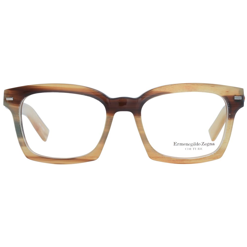 Ermenegildo Zegna full-rim multicolor men's eyeglasses with spring hinge