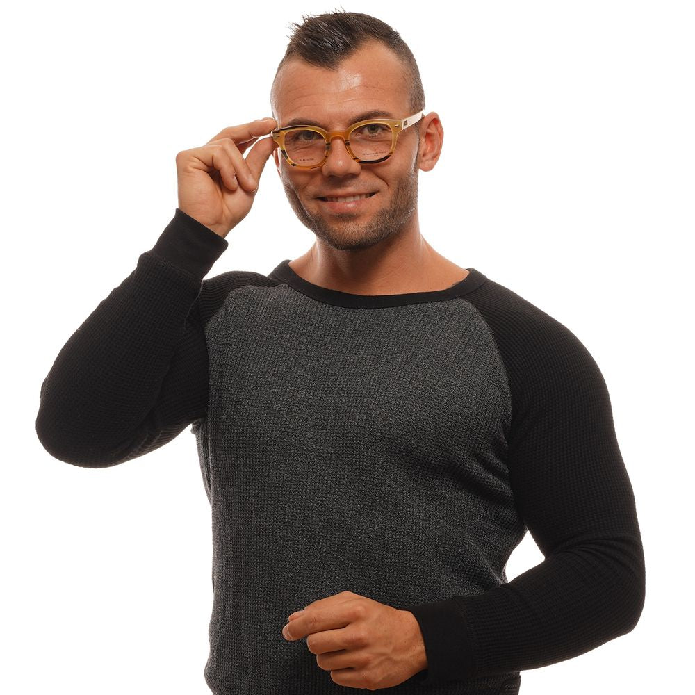 Men's horn frame multicolor optical frames with 47mm lenses width and 39mm lenses height