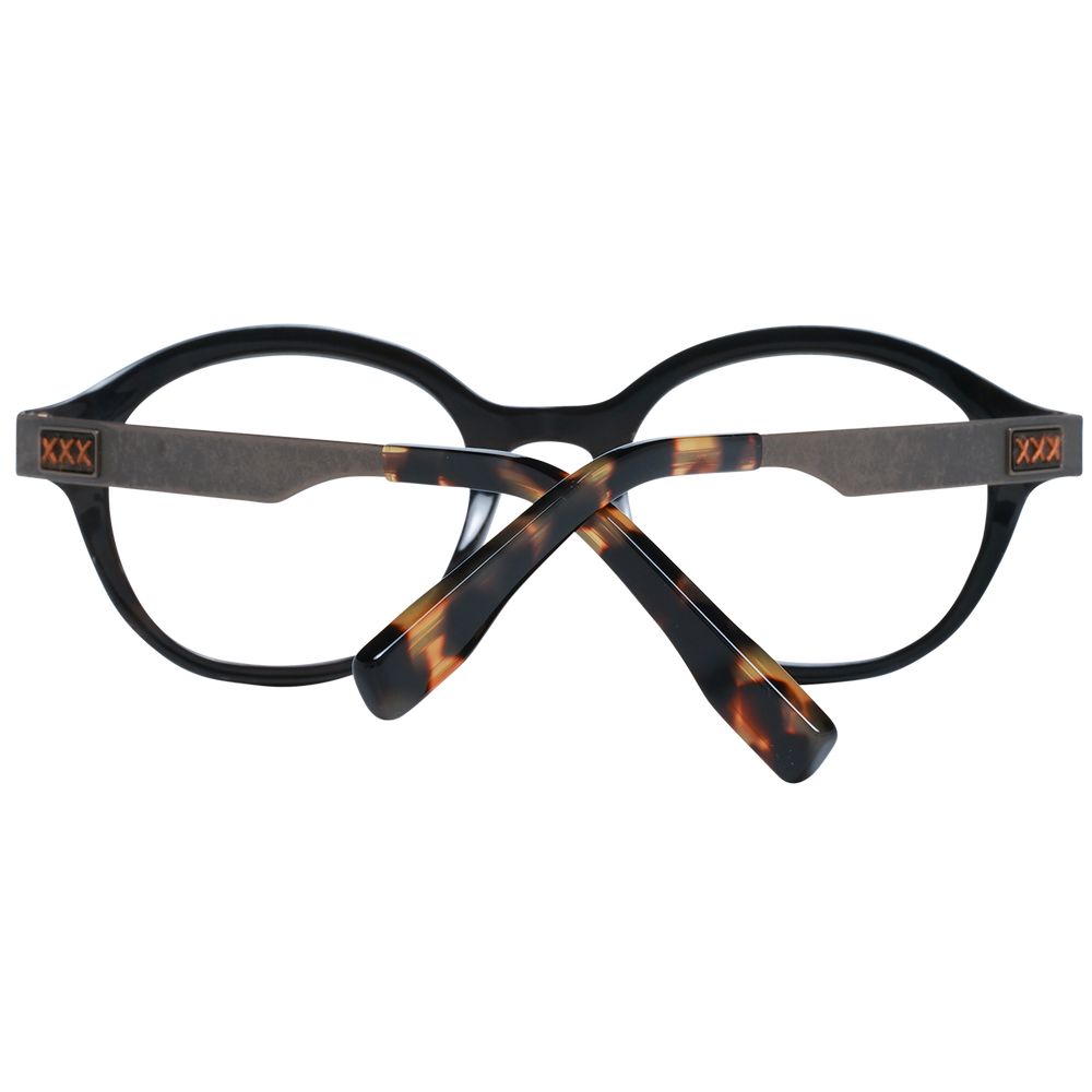 Ermenegildo Zegna men's brown optical frames with 48mm lenses