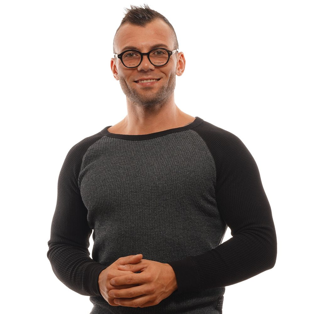 Brown men's optical frames by Ermenegildo Zegna with 19mm bridge