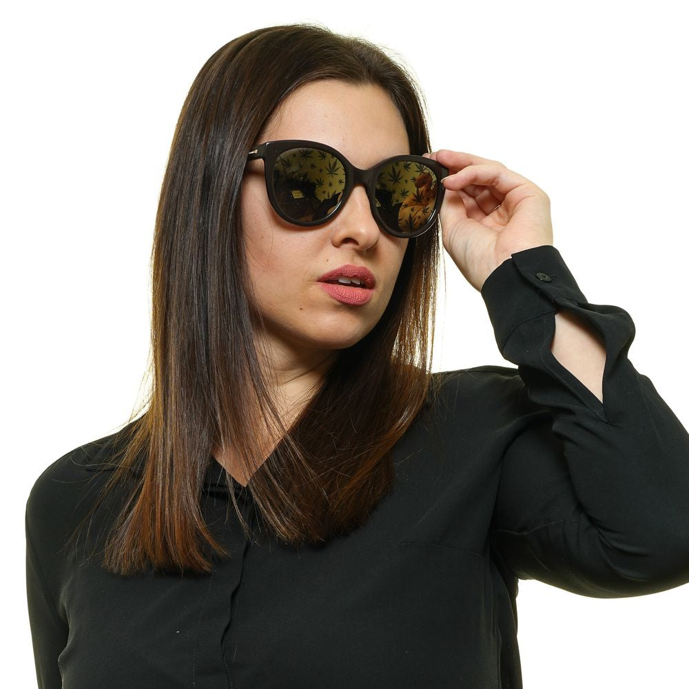 Women's Brown Sunglasses with 54-22-140 Size and Branded Case Included