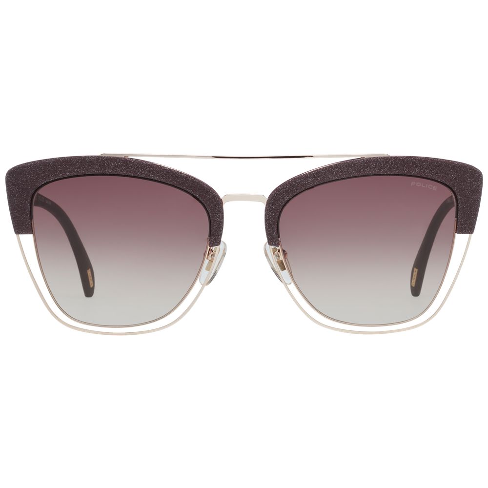Stylish Rose Gold Butterfly Sunglasses for Women with 100% UVA & UVB Protection