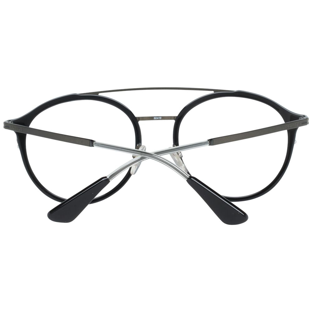 Full-rim black frames with 19mm bridge width and 140mm temples length
