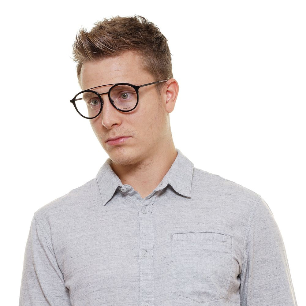 Shipment includes branded case for police black men optical frames
