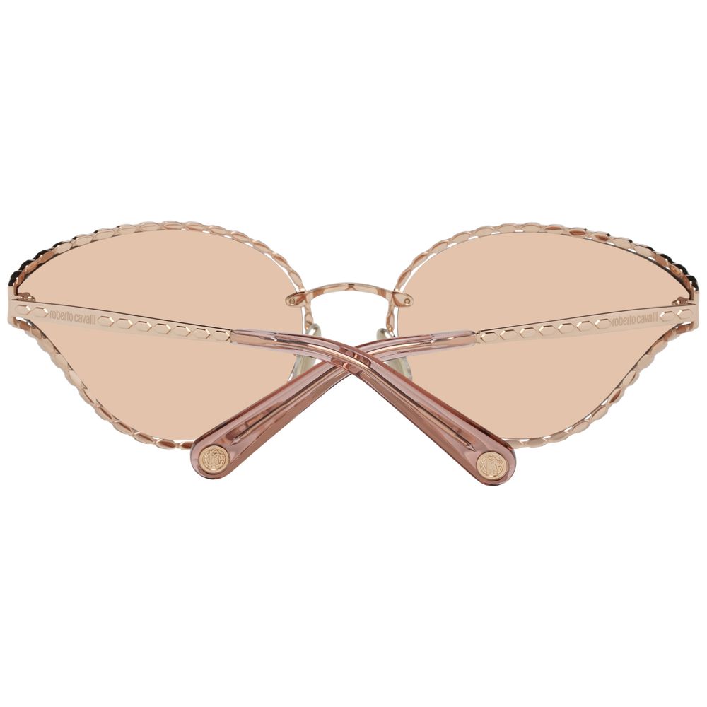 Roberto Cavalli Women Sunglasses in Rosé Gold with 100% UVA & UVB Protection