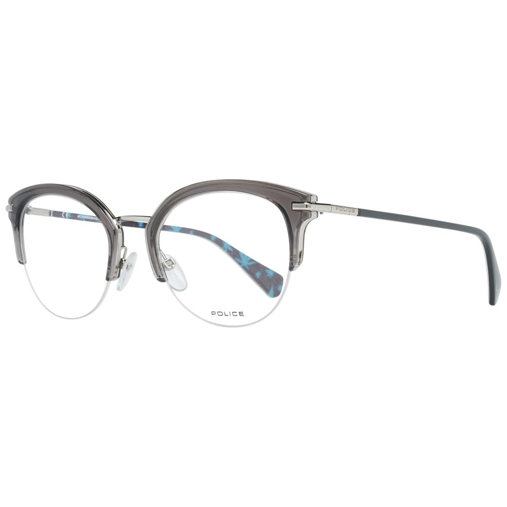 Police Gray Women Optical Frames with Metal & Plastic frame and full-rim style
