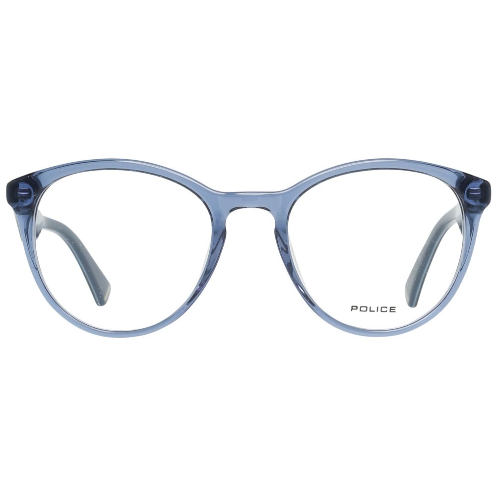 Blue Women's Optical Frames with Full-Rim and Demo Glasses Lenses