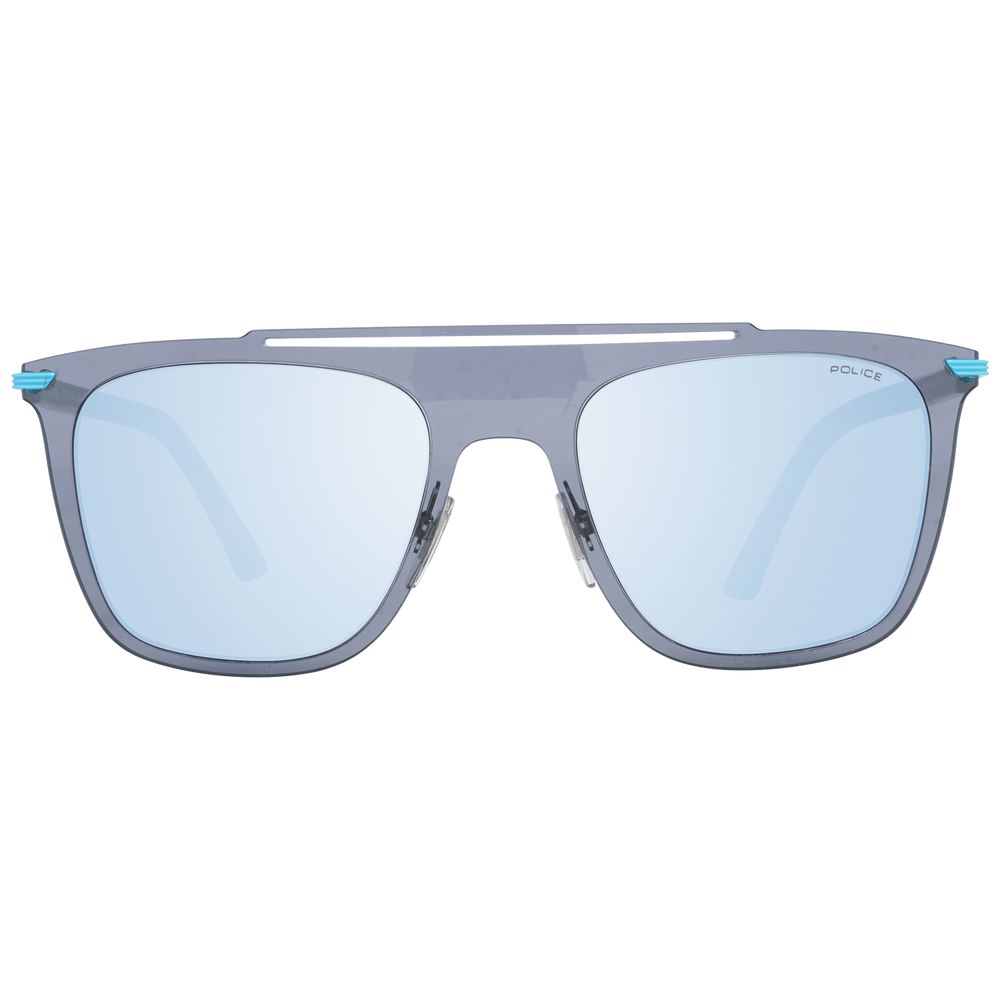 Men's Rectangle Style Sunglasses in Grey with 100% UVA & UVB Protection