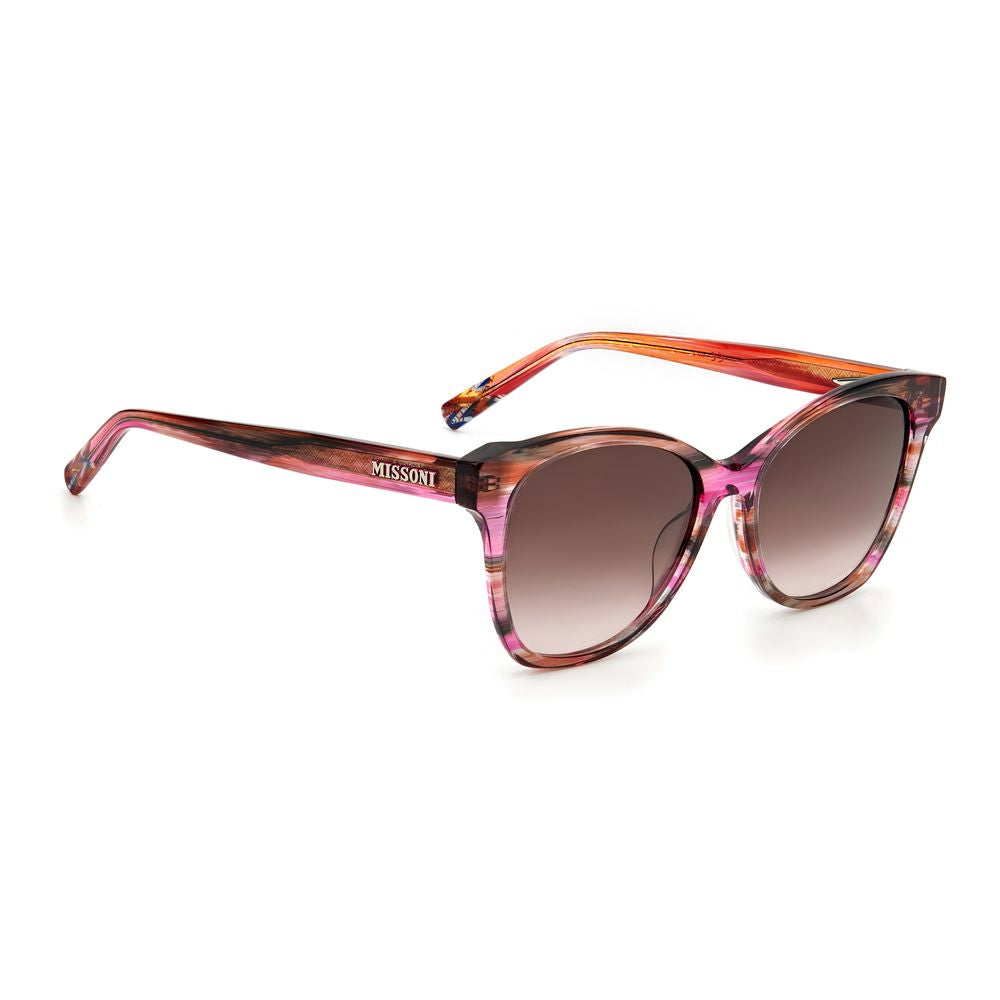 Stylish Missoni Sunglasses for Women with Brown Acetate Frame