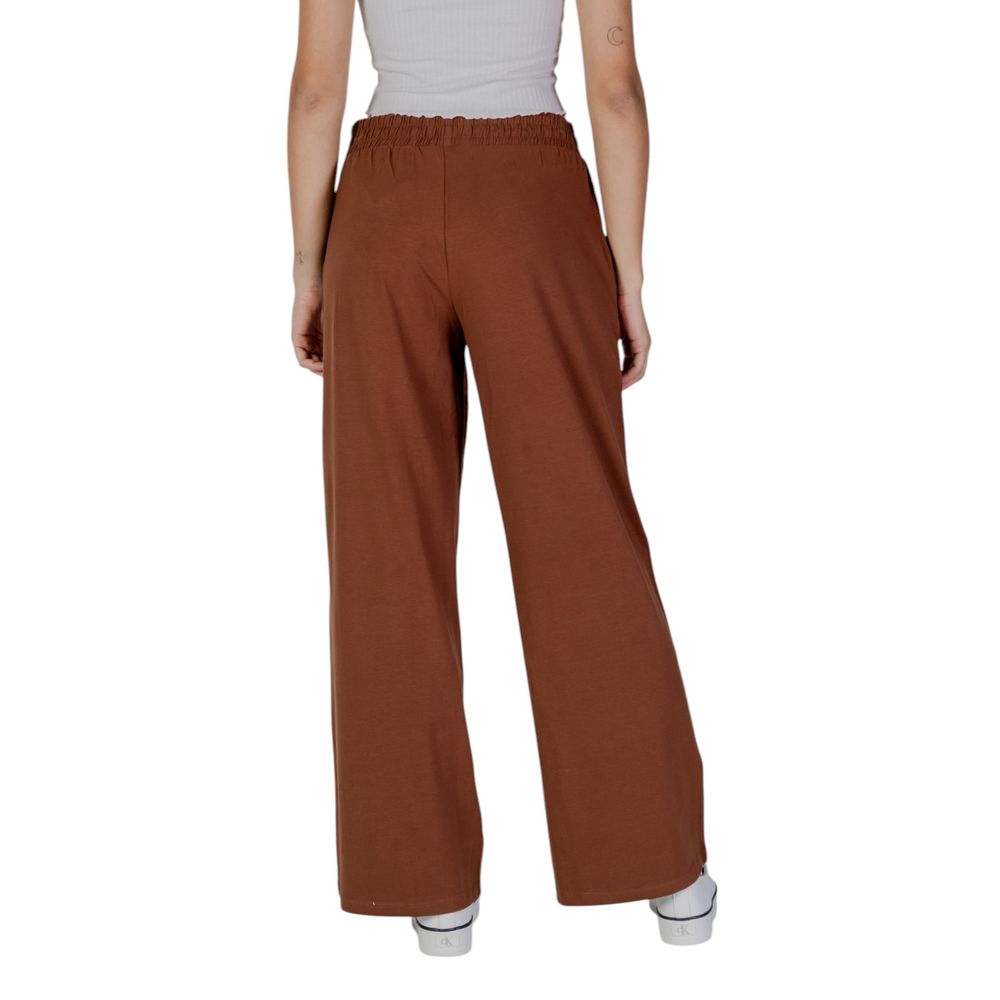 B.Young Brown Cotton Pant