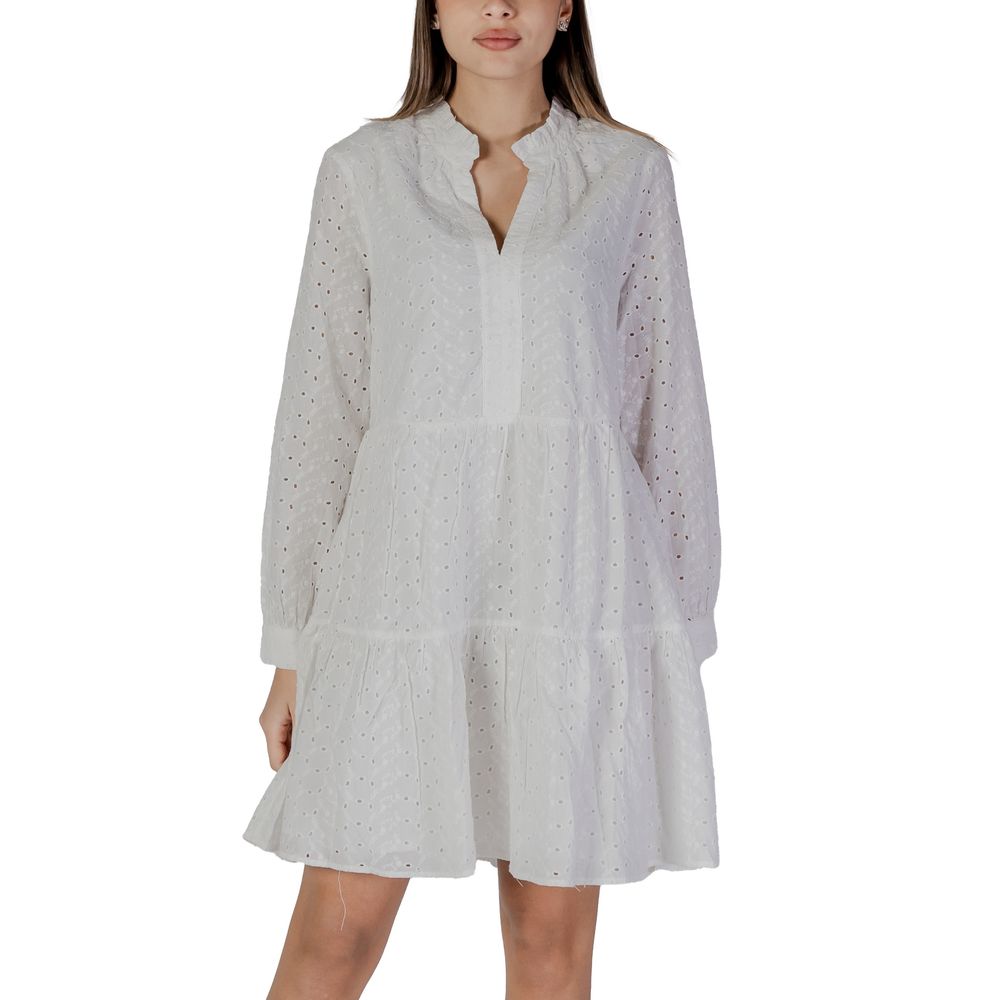 B.Young White Cotton Long