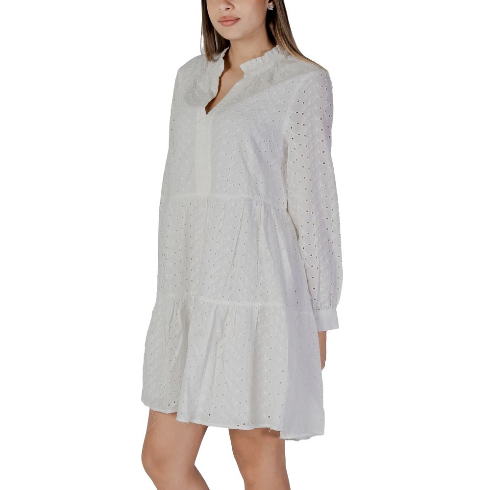B.Young White Cotton Long