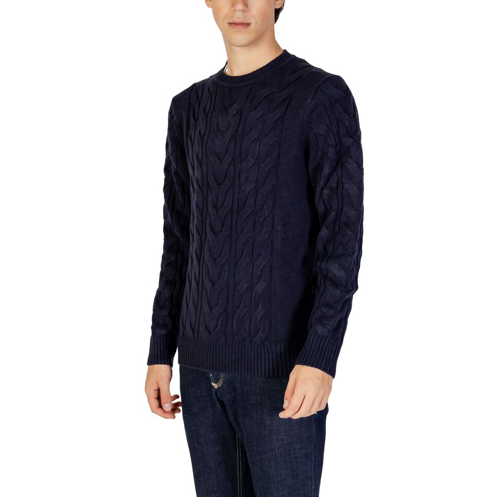 Hamaki-Ho Blue Marabou Sweater