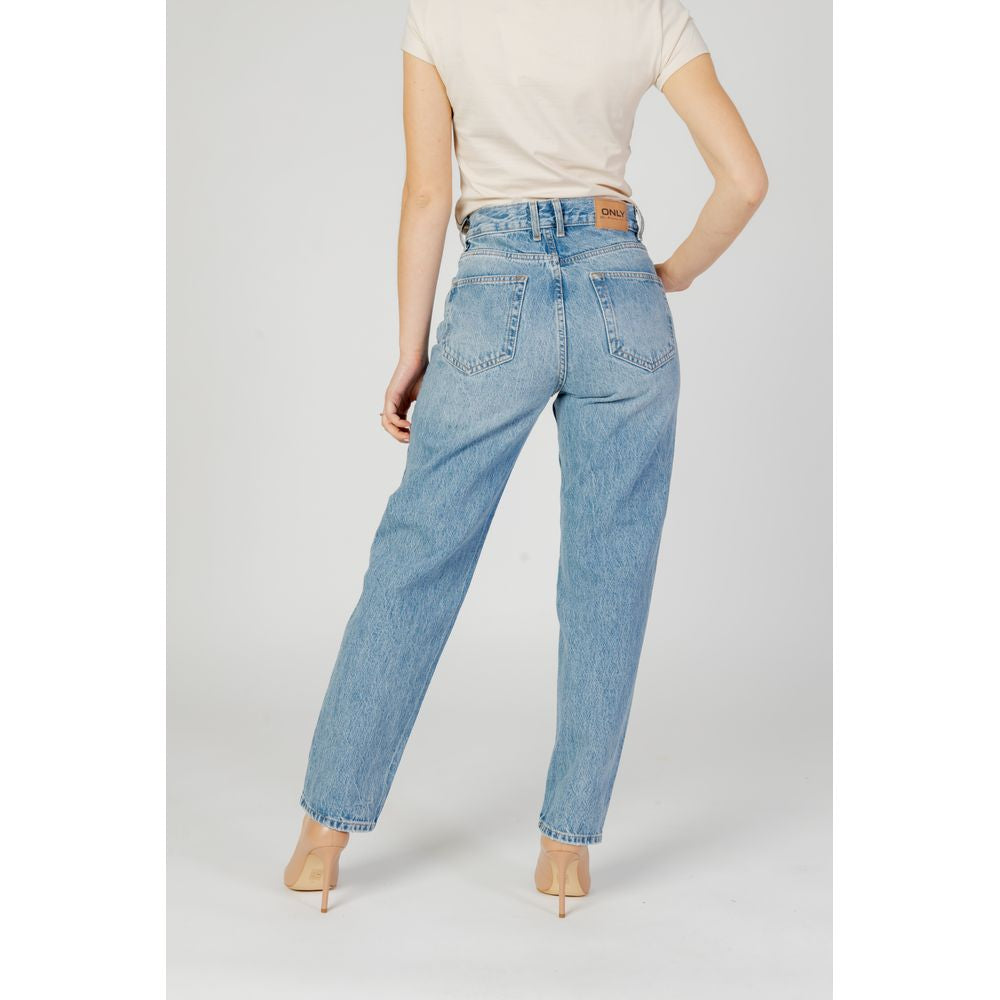 Light blue cotton jeans and pant for women, comfortable and stylish