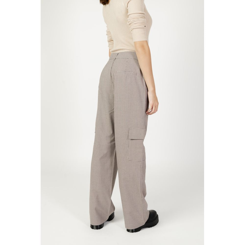 Only Beige Polyester Pant