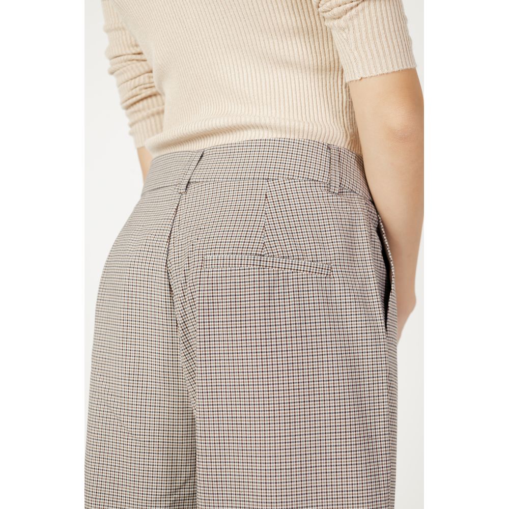 Only Beige Polyester Pant