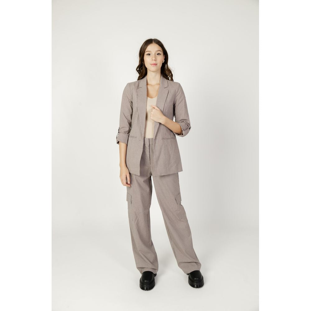 Only Beige Polyester Pant