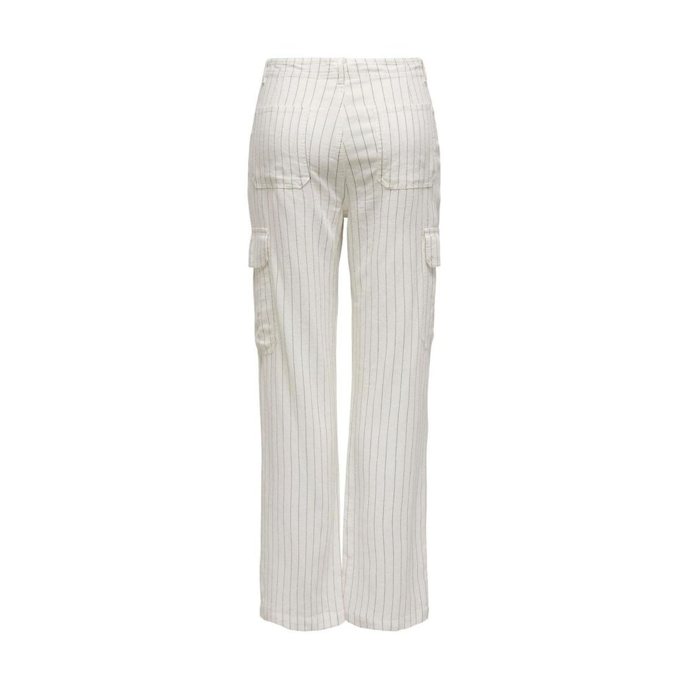 Only White Linen Pant