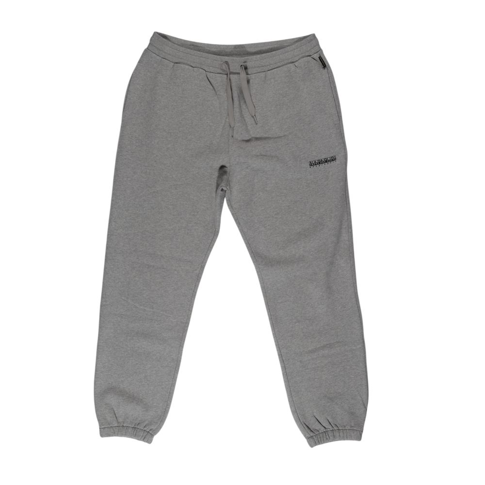 Napapijri Gray Cotton Jeans & Pant