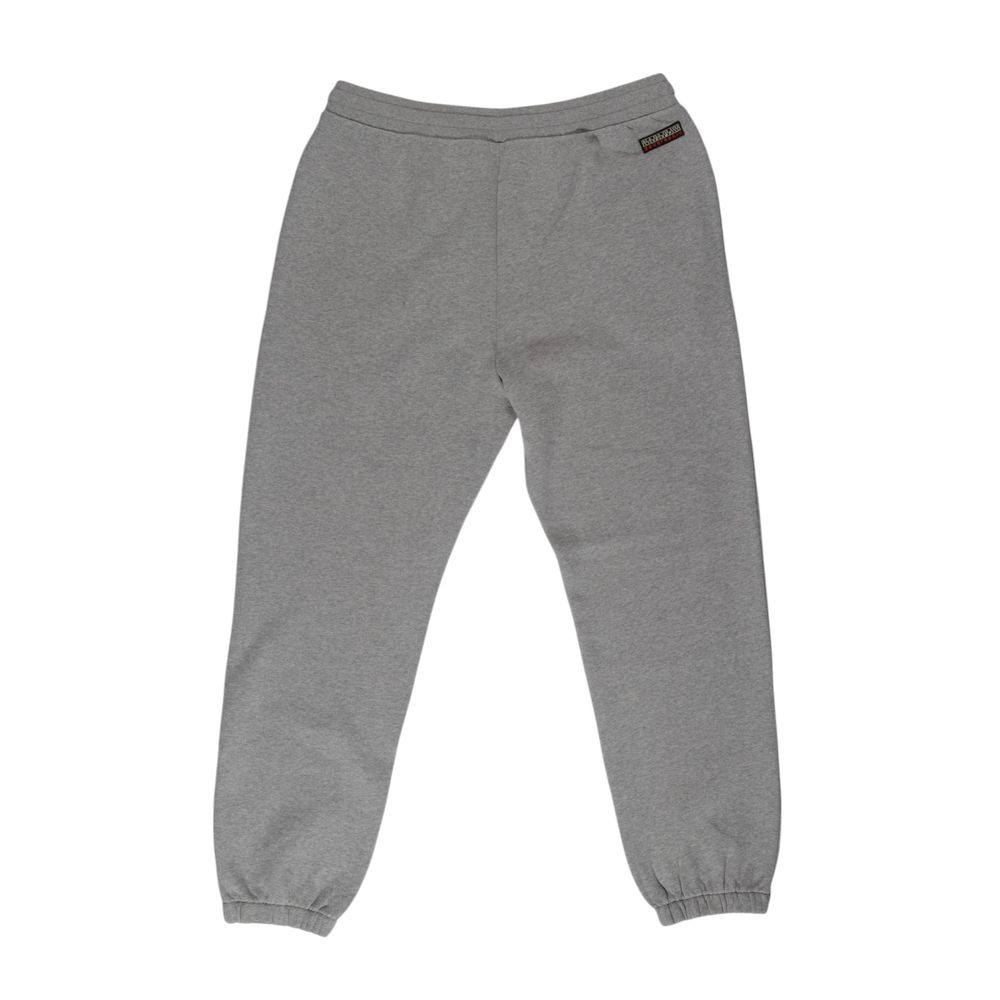 Napapijri Gray Cotton Jeans & Pant