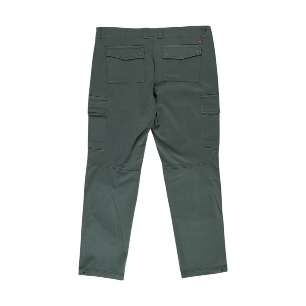 Napapijri Green Cotton Jeans & Pant