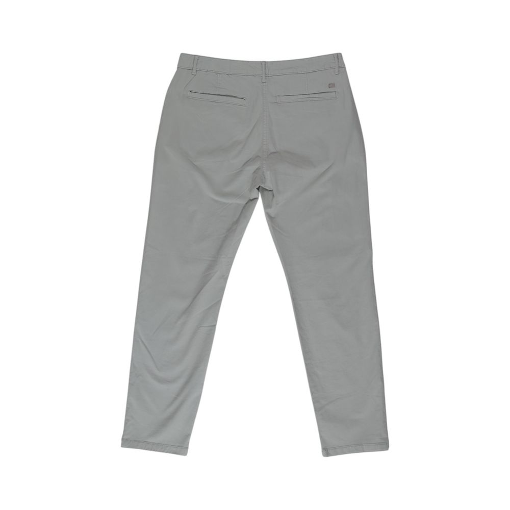 Napapijri Gray Cotton Jeans & Pant