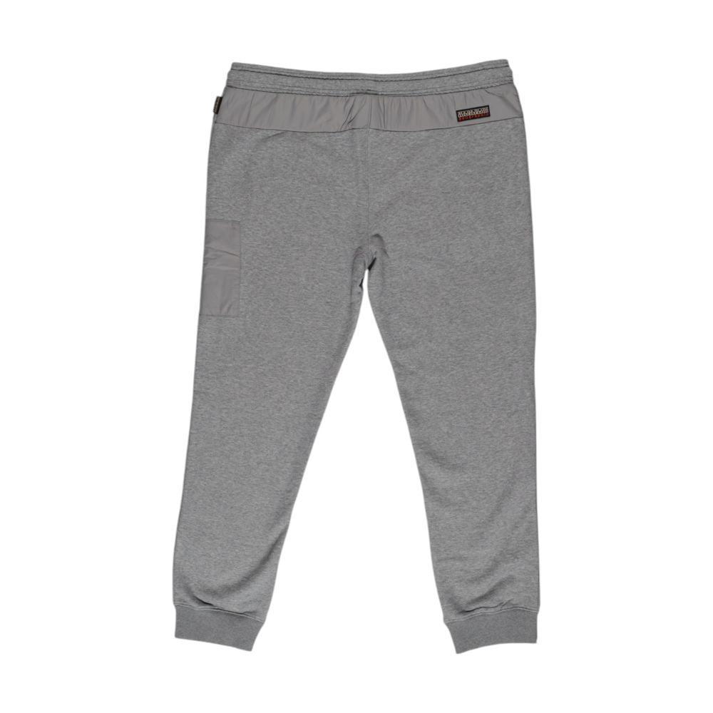 Napapijri Gray Cotton Jeans & Pant
