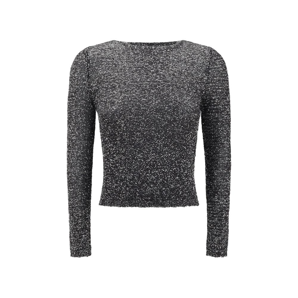 Sequin Top by Balenciaga with all-over applied sequins sparkling effect