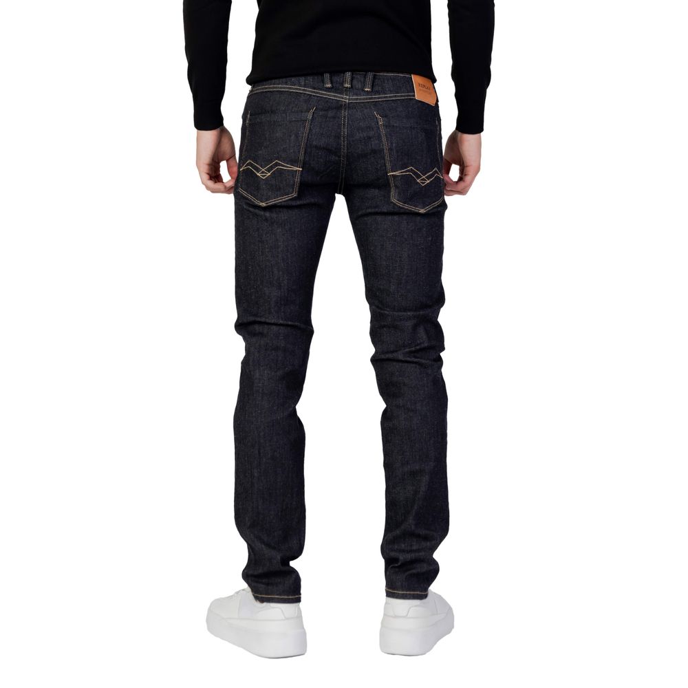 Replay Blue Cotton Jeans & Pant