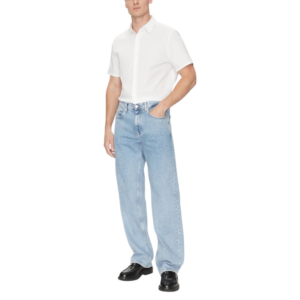 Calvin Klein White Organic Cotton Shirt