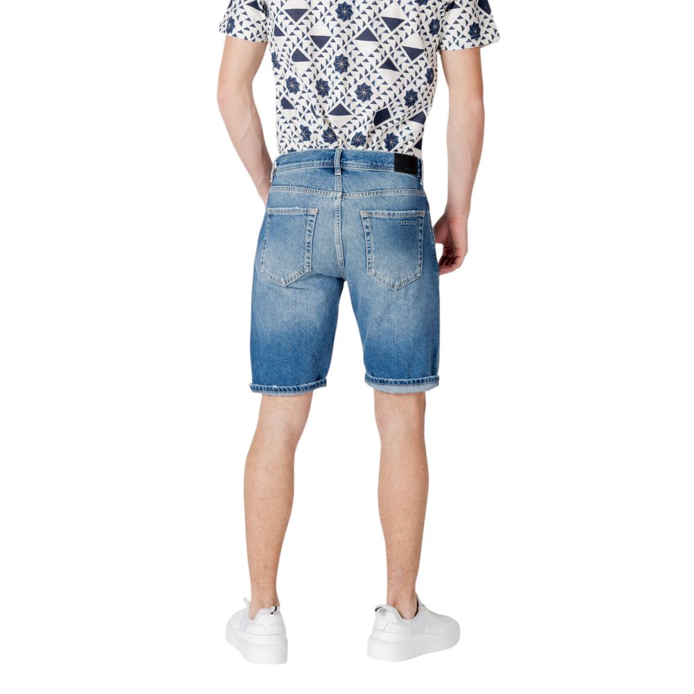 Antony Morato Blue Cotton Short