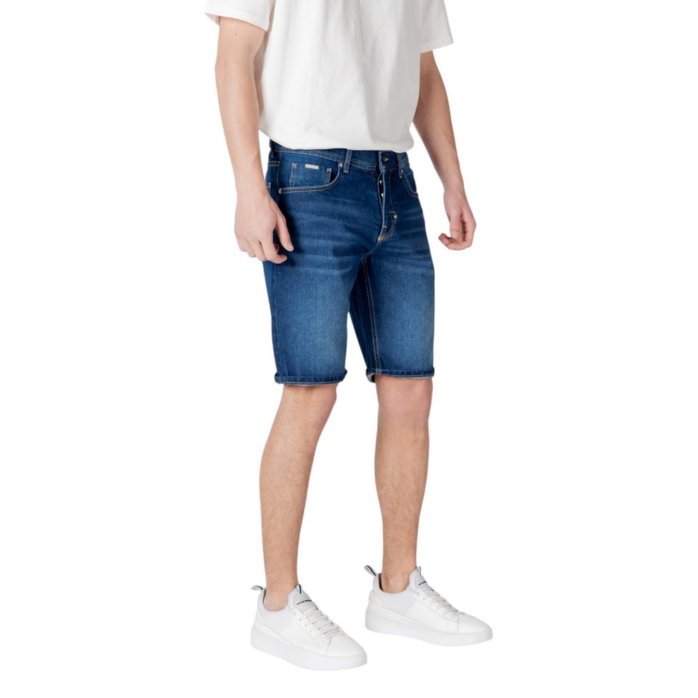 Antony Morato Blue Cotton Short
