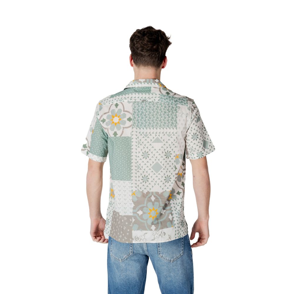Antony Morato Green Viscose Shirt
