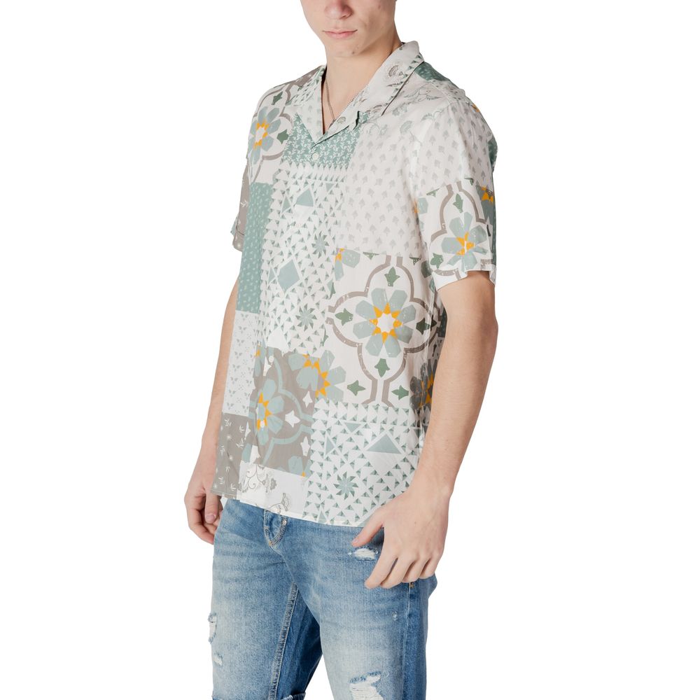 Antony Morato Green Viscose Shirt