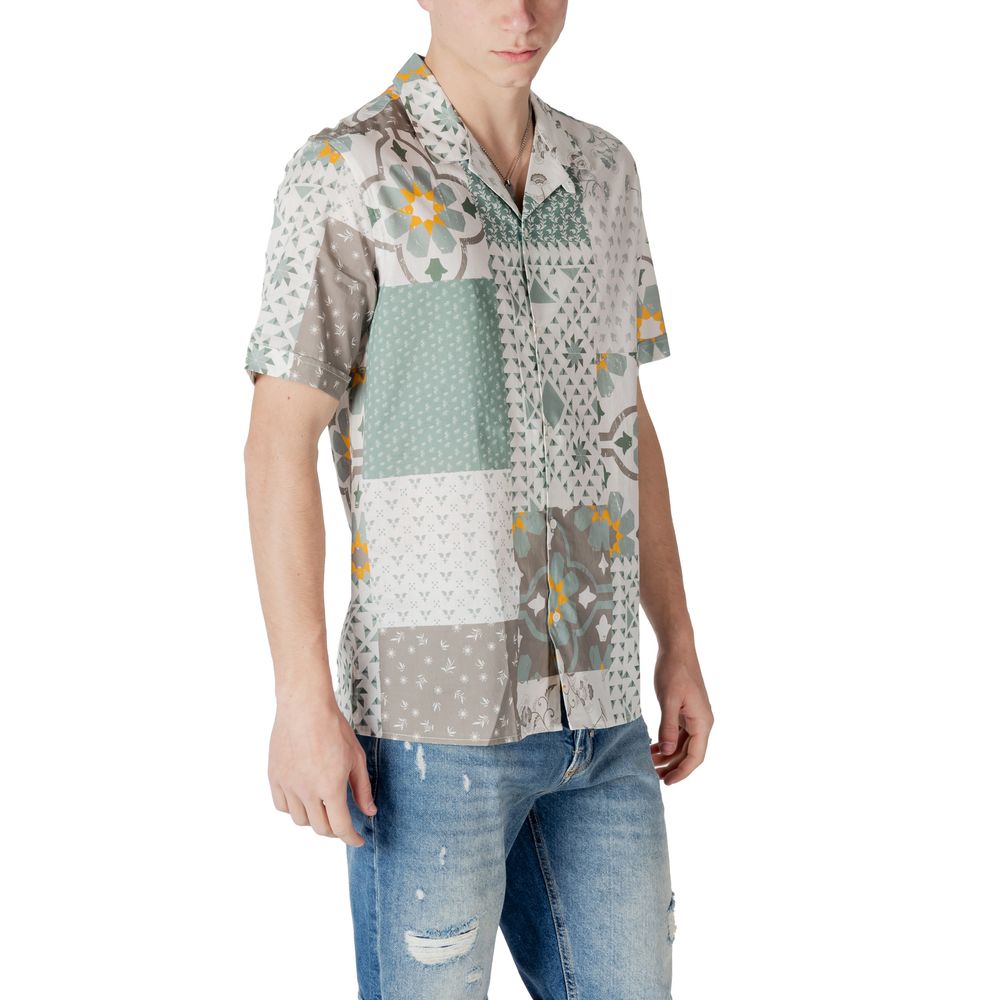 Antony Morato Green Viscose Shirt