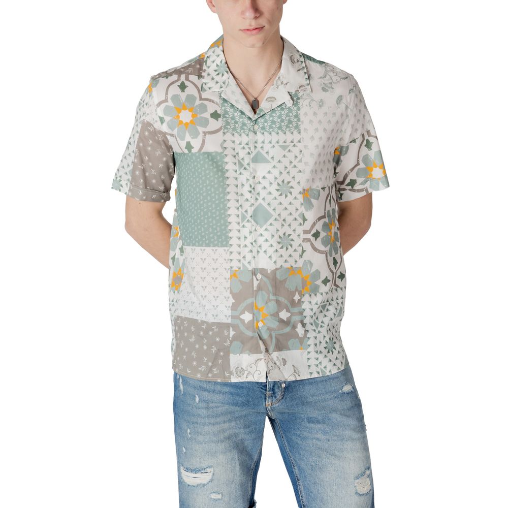 Antony Morato Green Viscose Shirt