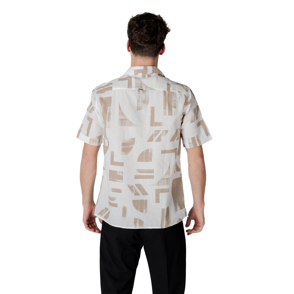 Antony Morato Beige Cotton Shirt