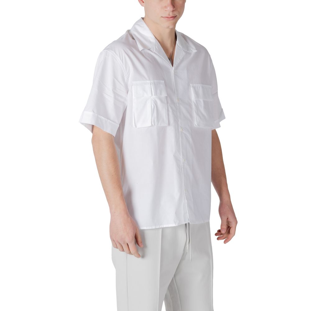 Antony Morato White Lyocell Shirt