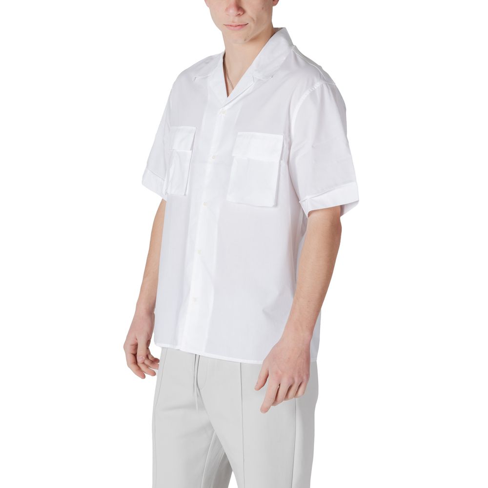 Antony Morato White Lyocell Shirt