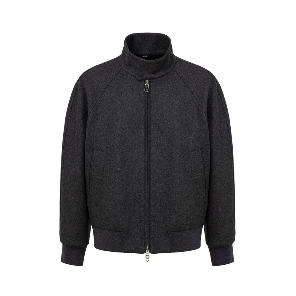 Fendi Gray Cashmere Jacket