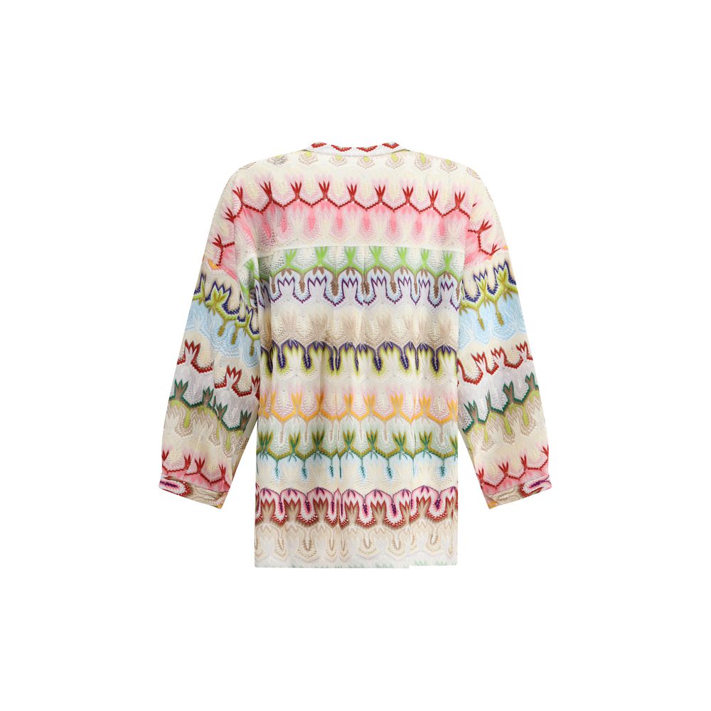 Missoni ZigZag pattern Knit Blouse