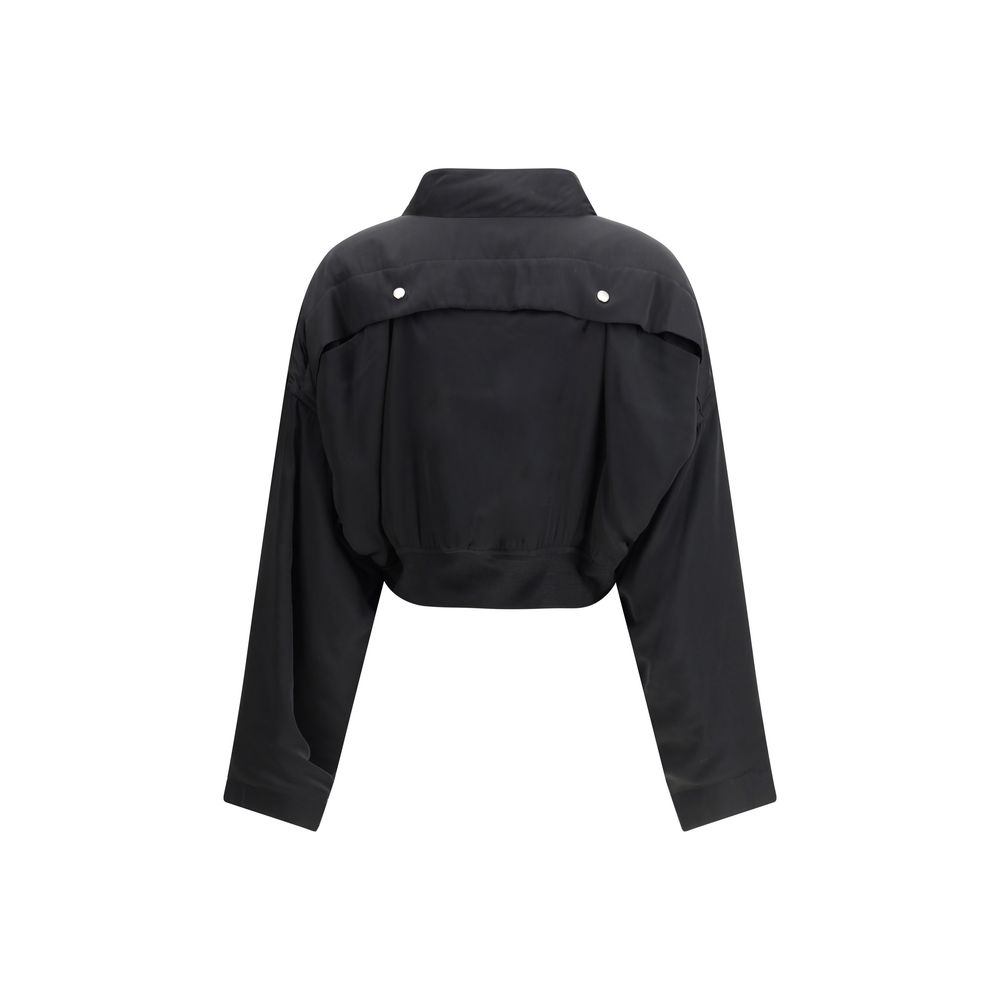 Rick Owens Cropped Bomber Jacket
