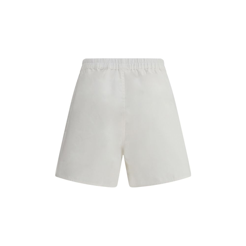 Marine Serre Linen Shorts