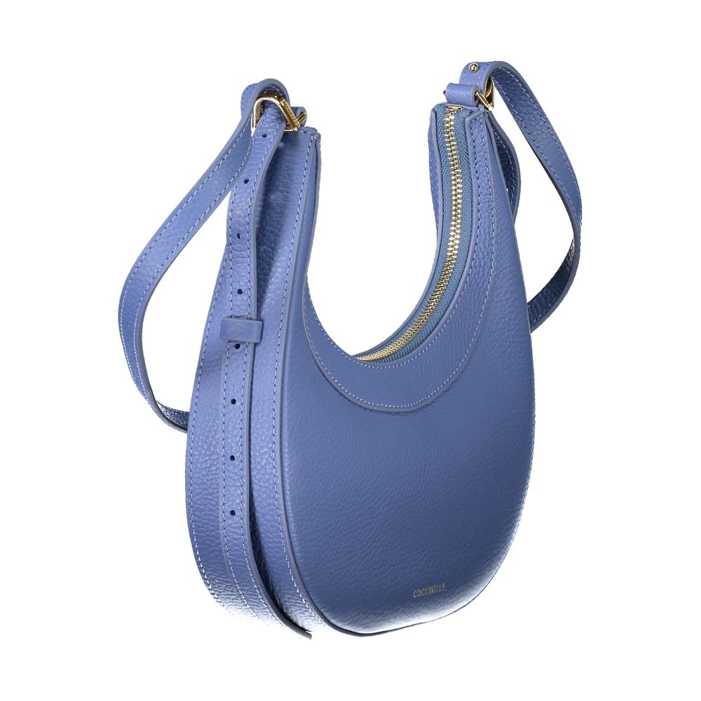 Coccinelle Blue Leather Handbag
