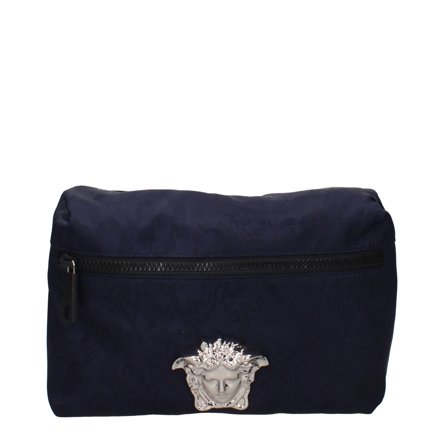 Versace Blue Fabric Backpacks