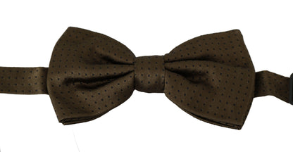 Adjustable Neck Strap and Exquisite Craftsmanship on Authentic Dolce & Gabbana Bow Tie